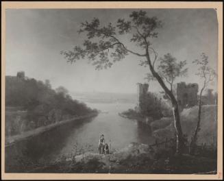 River And Ruined Castle