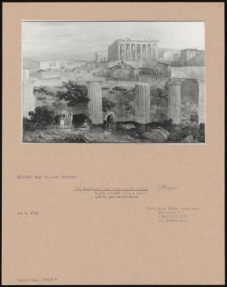 The Parthenon Seen From the Propylaea