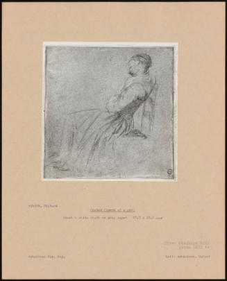 Seated Figure Of A Girl