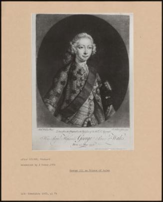 George III As Prince Of Wales