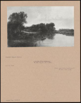 A Wooded River Landscape