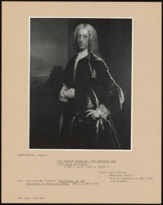 Sir Edward Stanley, 5th Baronet and 11th Earl of Derby