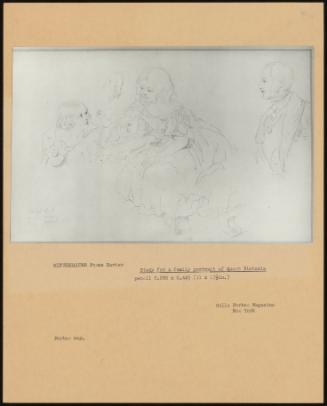 Study for a Family Portrait of Queen Victoria