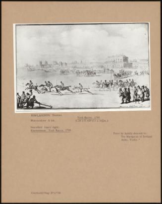 York Races 1799