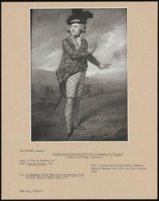 Joseph George Holman (1764-1817) as Douglas in '"Douglas"