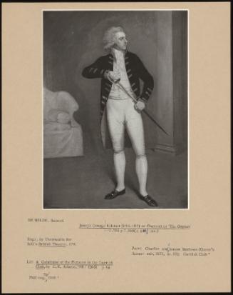 Joseph George Holman (1764-1817) as Chamot in "The Orphan"