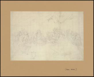Study for "The Last Supper"