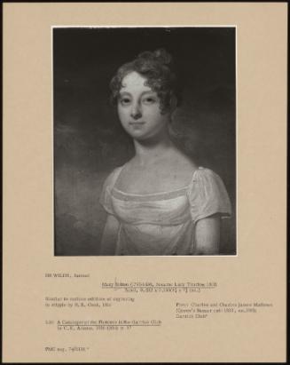 Mary Bolton (1790-1830), became Lady Thurlow 1813