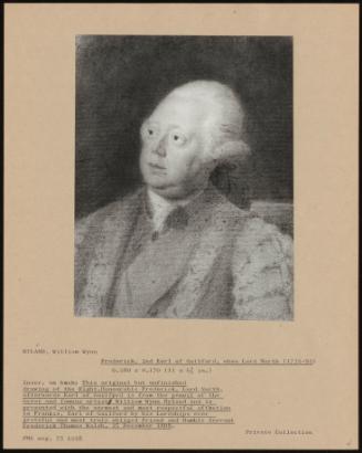 Frederic, 2nd Earl of Guilford, when Lord North (1732-92)