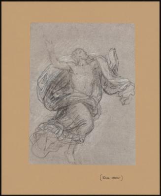 Christ Ascending (Study for 'the Ascension')