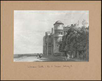 The North Terrace, Windsor Castle, Looking East