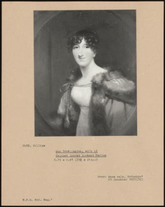 Ann Pocklington, Wife Of Colonel George Richard Marton