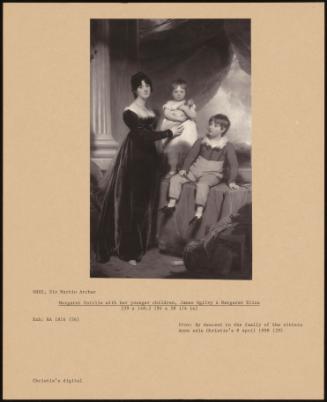 Margaret Fairlie with Her Younger Children, James Ogilvy and Margaret Eliza