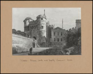 The Norman Castle At Windsor Castle & The Deputy Governor's House