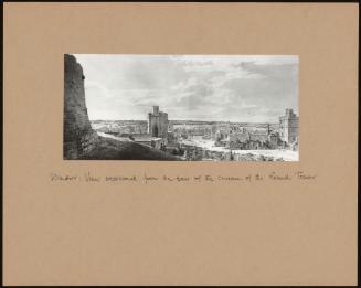 Windsor Castle. ? A General View Westward From The Base Of The Curtain Of The Round Tower