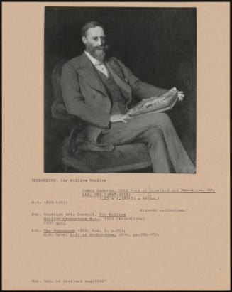 James Ludovic, 26th Earl Of Crawford And Balcarres, Kt, Lld, Frs (1847-1913)