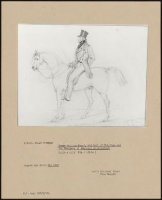 Henry William Paget, 2nd Earl Of Uxbridge And 1st Marquess Of Anglesey On Horseback