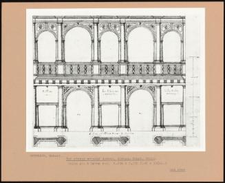 Two Storey Arcaded Screen, Worksop Manor, Notts.