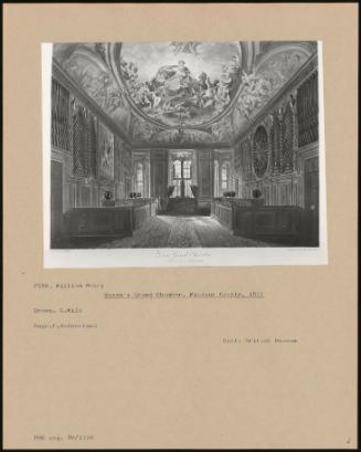 Queen's Grand Chamber, Windsor Castle, 1817
