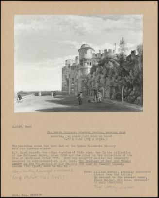 The North Terrace, Windsor Castle, Looking East