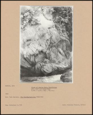 Study of Gneiss Rock, Glenfinlas