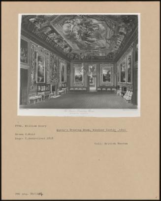 Queen's Drawing Room, Windsor Castle, 1816