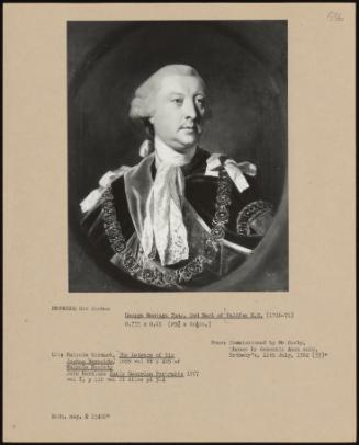 George Montagu Dunk, 2nd Earl Of Halifax K.G. (1716-71)