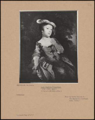 Lady Charlotte Fitzwilliam 1746 - 1833, Aged 8