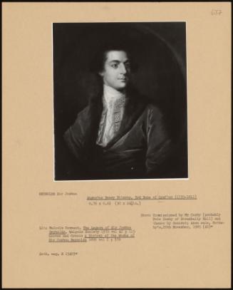 Augustus Henry Fitzroy, 3rd Duke Of Grafton (1735-1811)