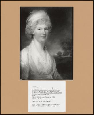 Portrait of Elizabeth Tatton, Lady Sykes, Daughter of William Tatton and Hester Egerton; Married in 1770 to Sir Christopher Sykes, 2nd Bt of Sledmere