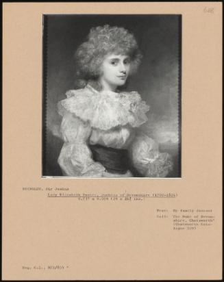 Lady Elizabeth Foster, Duchess Of Devonshire (1760-1824)