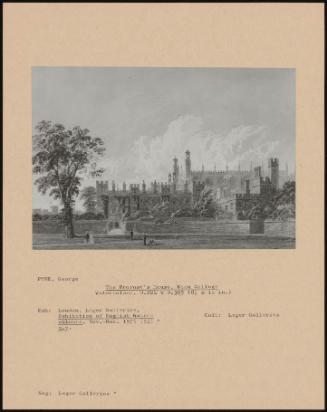 The Provost's House, Eton College