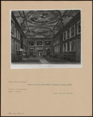 Queen's State Bedchamber, Windsor Castle, 1816