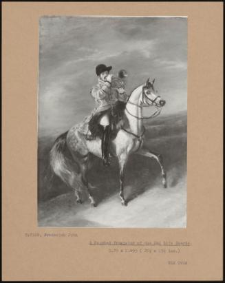 A Mounted Trumpeter Of The 2nd Life Guards.