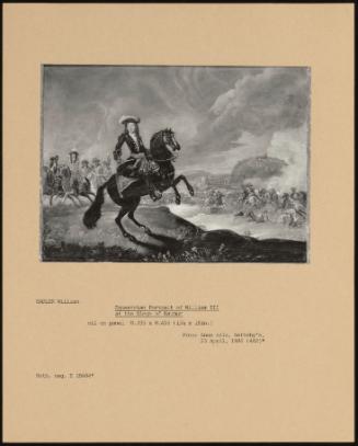 Equestrian Portrait of William III at the Siege of Naumur