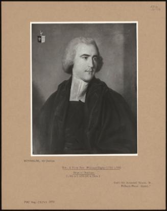 Hon. & Very Rev. William Dugby (1733-1788) Dean Of Durham.