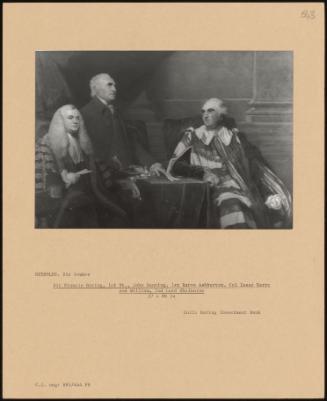 Sir Francis Baring, 1st Bt., John Dunning, 1sr Baron Ashburton, Col Isaac Barre And William, 2nd Lord Shelburne