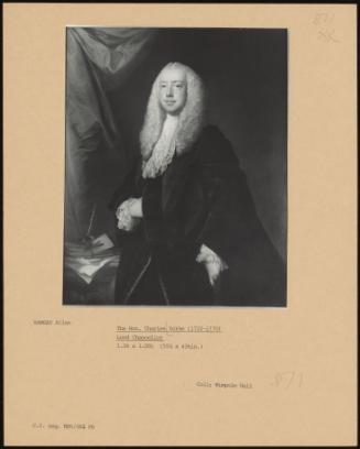 The Hon. Charles Yorke; Lord Chancellor