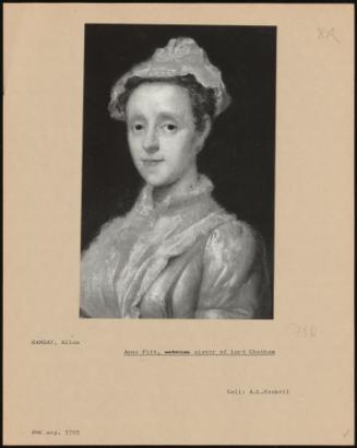 Anne Pitt, Sister Of Lord Chatham