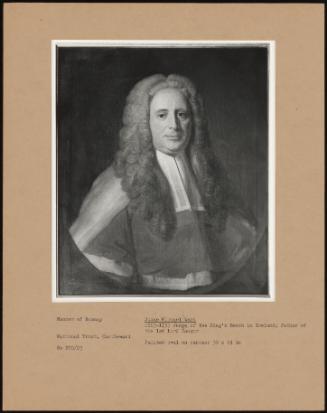 Judge Michael Ward 1683-1759 Judge Of The King's Bench In Ireland; Father Of The 1st Lord Bangor