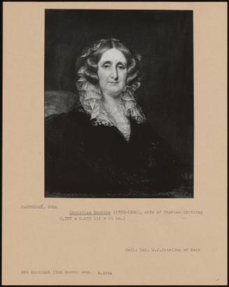 Christian Erskine (1789-1866), Wife Of Charles Stirling