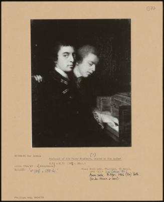 Portrait Of The Paine Brothers, Seated At The Spinet