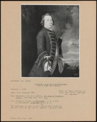 Richard, Later 2nd Lord Edgcumbe