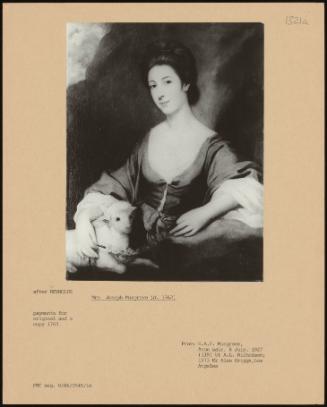 Mrs Joseph Musgrave (d. 1762)