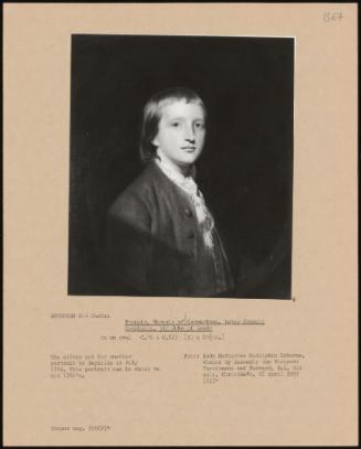 Francis, Marquis Of Carmarthen, Later Francis Godolphin, 5th Duke Of Leeds