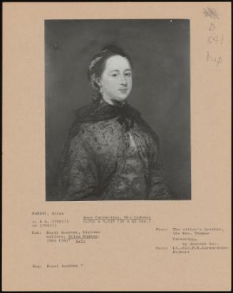 Anne Carwardine, Mrs Lodomei