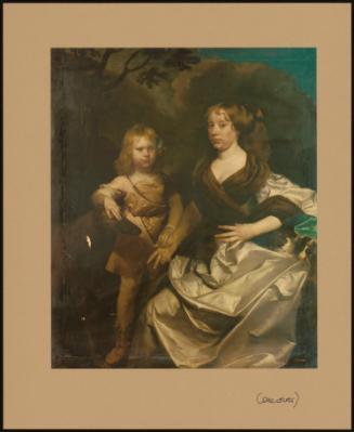 Double Portrait Of A Lady And Her Son