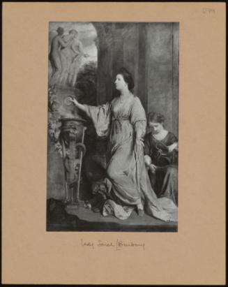 Lady Sarah Bunbury Sacrificing To The Graces 1765