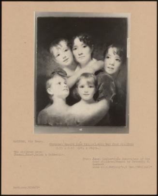 Margaret Spears (née Millie), With Her Four Children