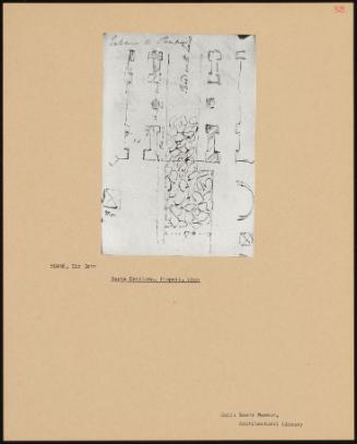 Porta Ercolano, Pompeii, Plan